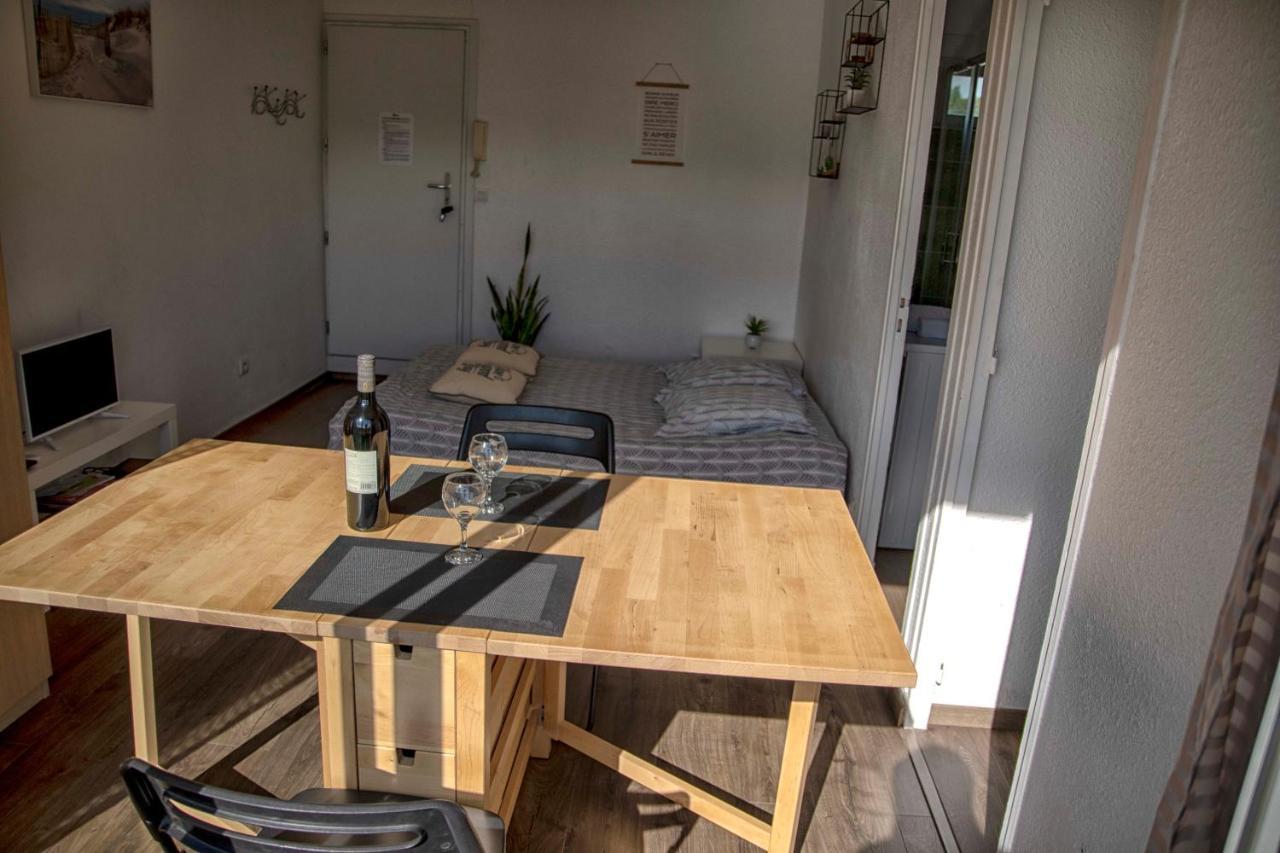 Studio terrasse Montpellier - Parking privé - Proche ligne 1 Eksteriør billede