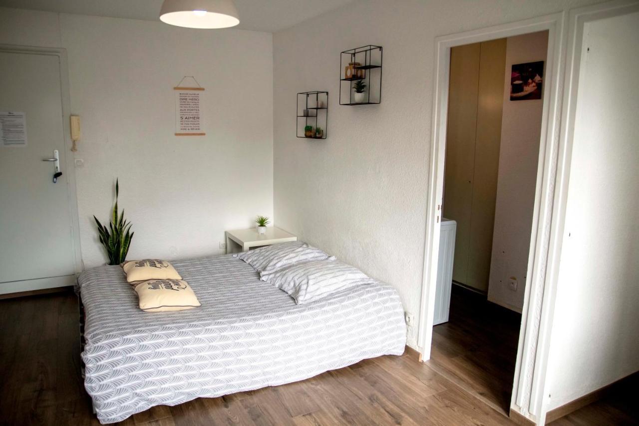 Studio terrasse Montpellier - Parking privé - Proche ligne 1 Eksteriør billede
